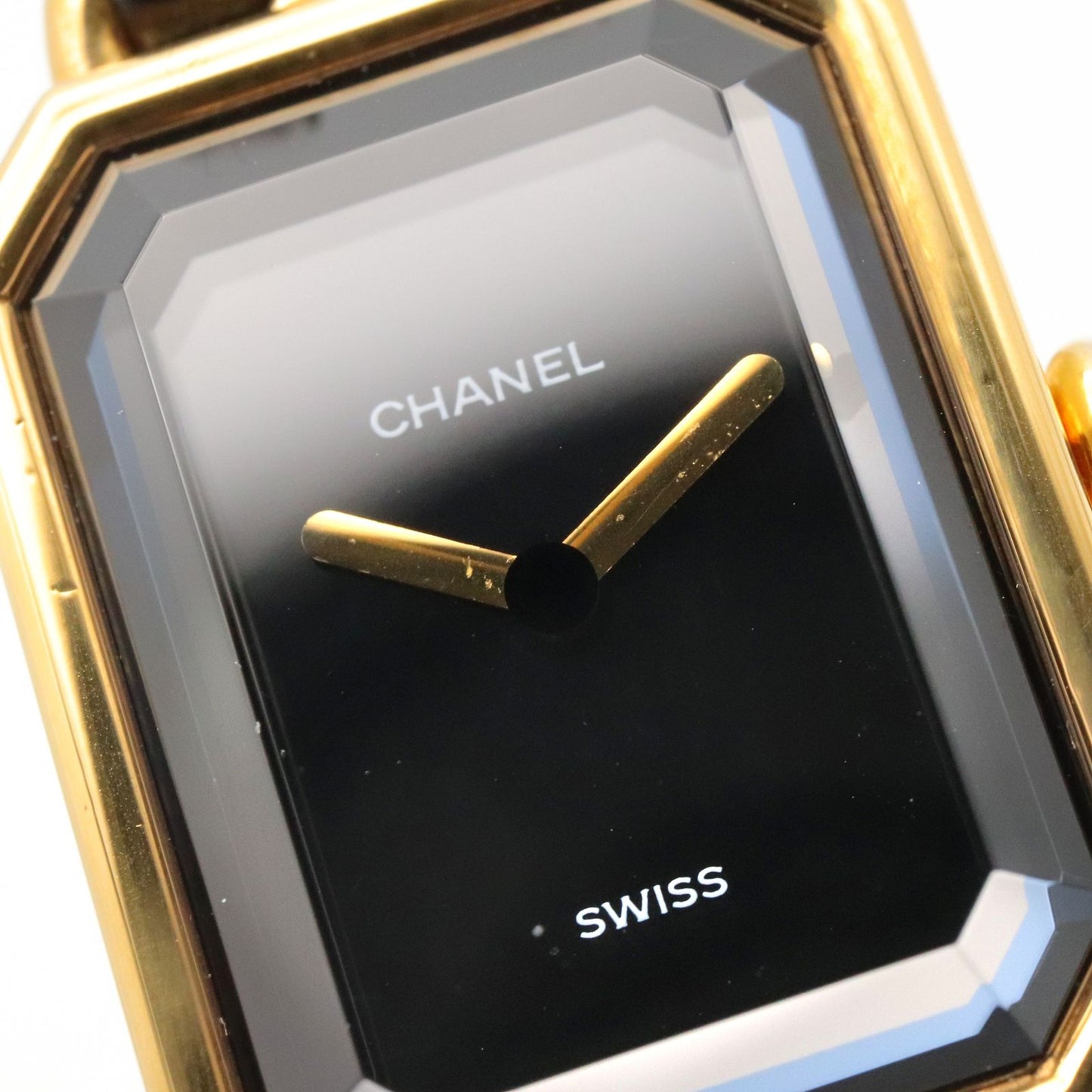 Chanel Watch Premiere M Black Leather — view 9