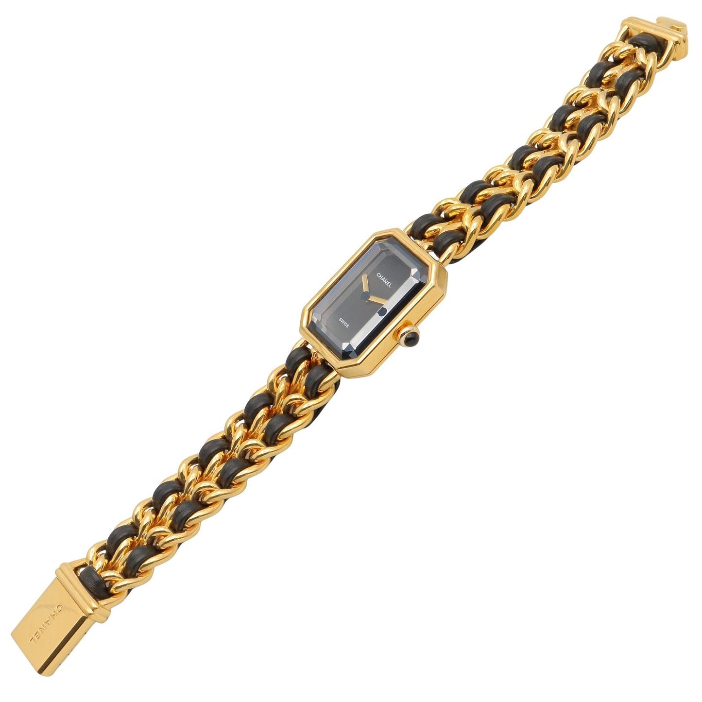 Chanel Watch Premiere M Black Leather — view 4