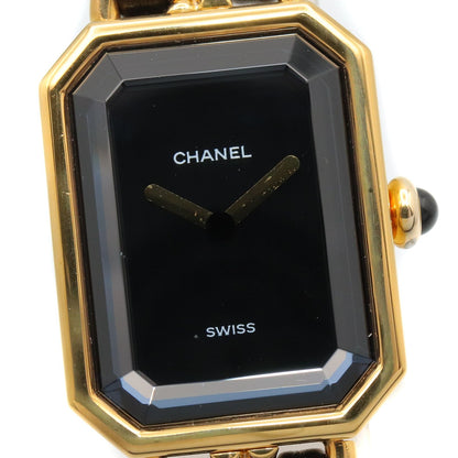 Chanel Watch Premiere M Black Leather — view 3