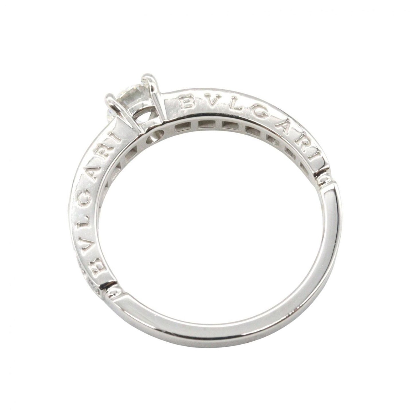 Bvlgari Ring Diamond Silver