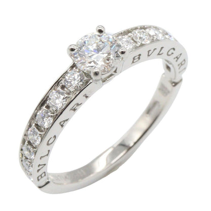 Bvlgari Ring Diamond Silver
