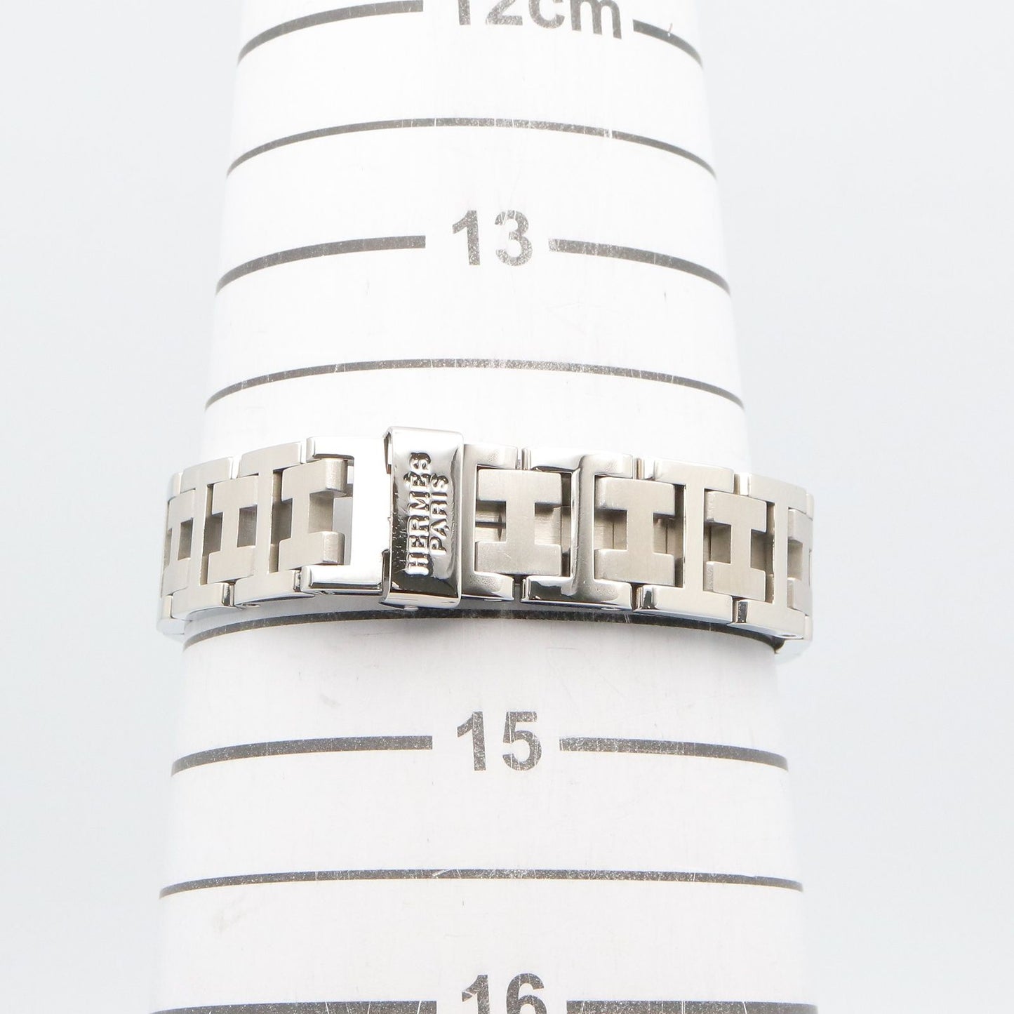 Hermes Watch Clipper Gray Stainless Steel — view 7