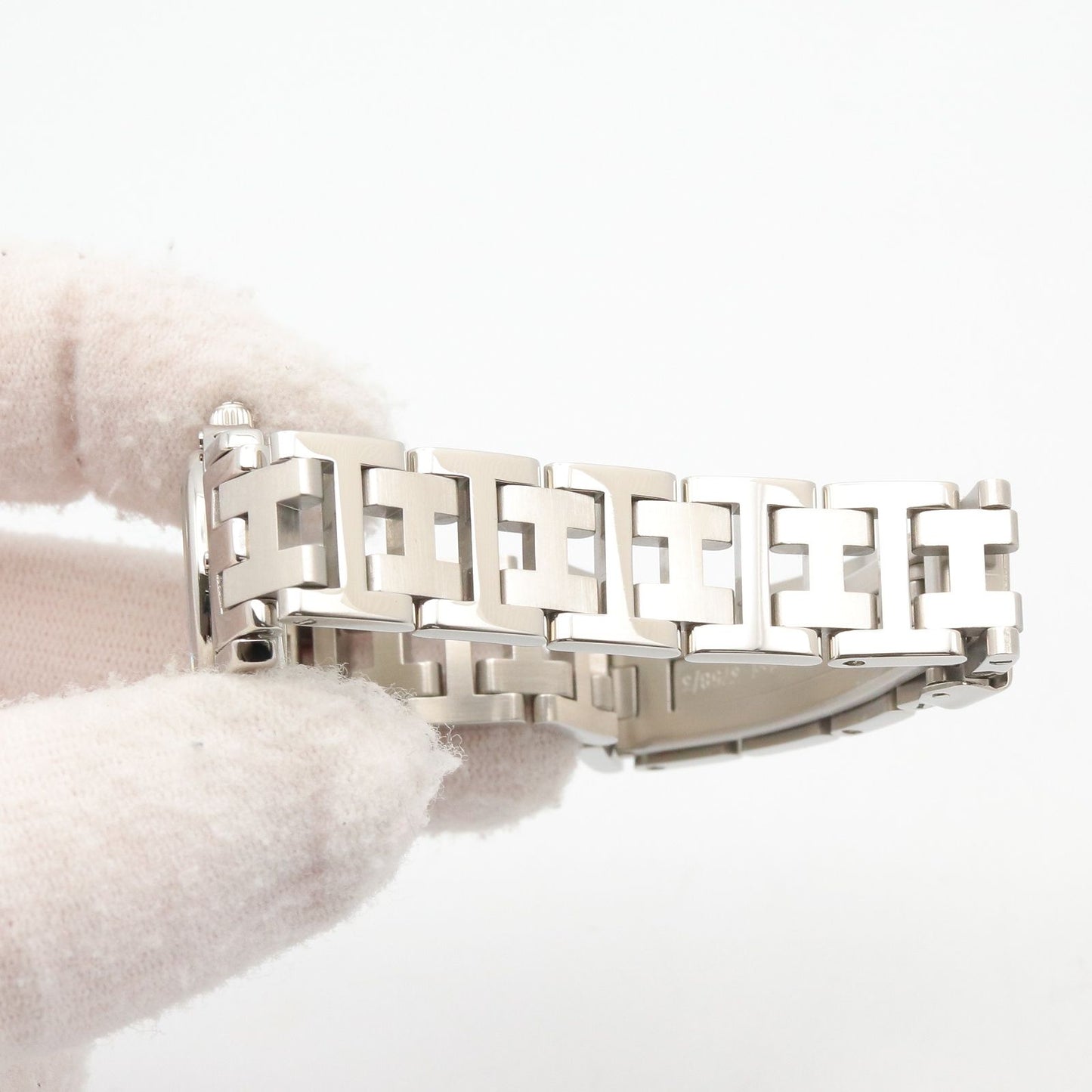 Hermes Watch Clipper Gray Stainless Steel — view 8