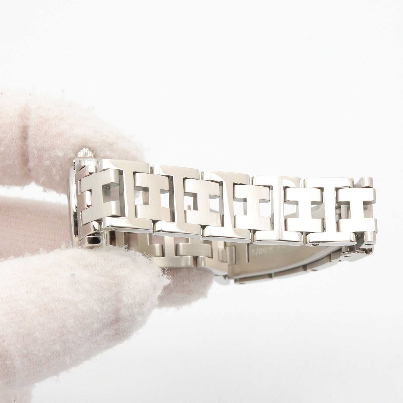 Hermes Watch Clipper Gray Stainless Steel — view 8