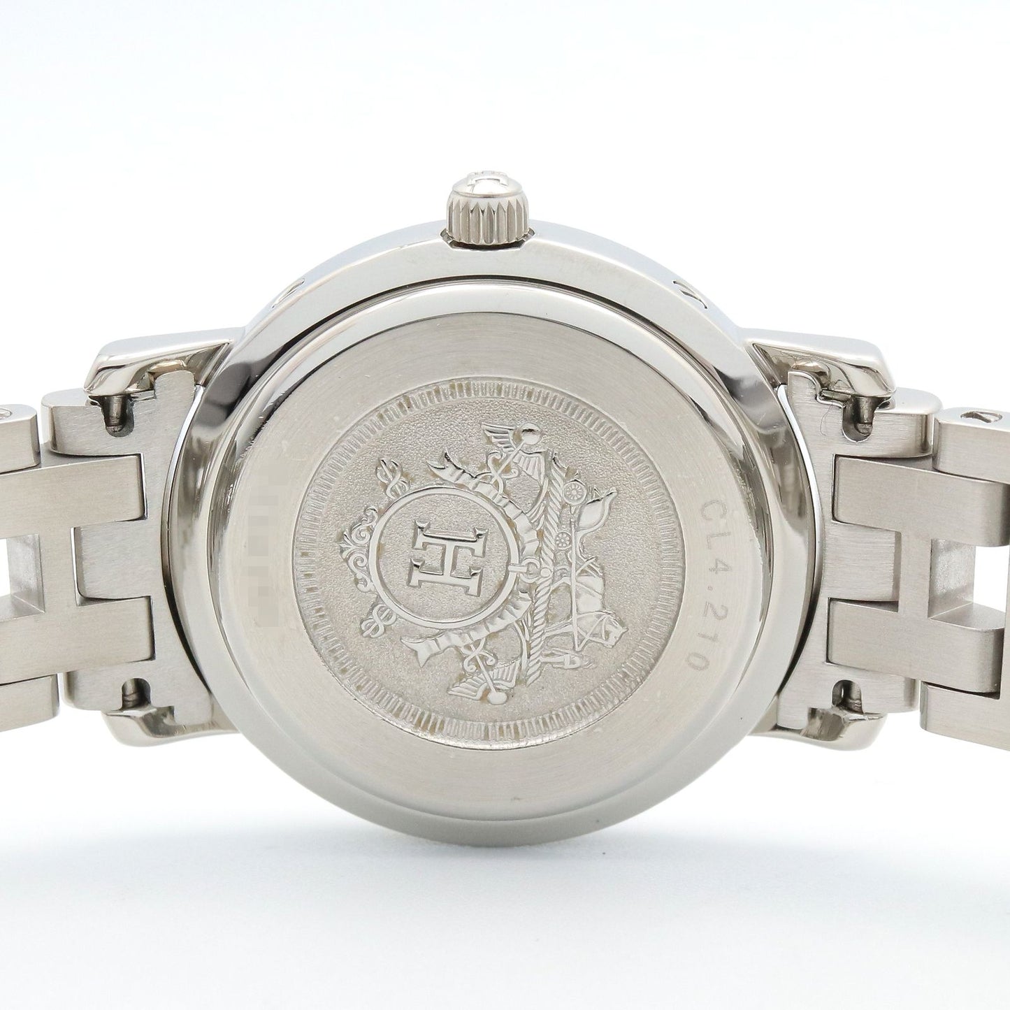 Hermes Watch Clipper Gray Stainless Steel — view 5