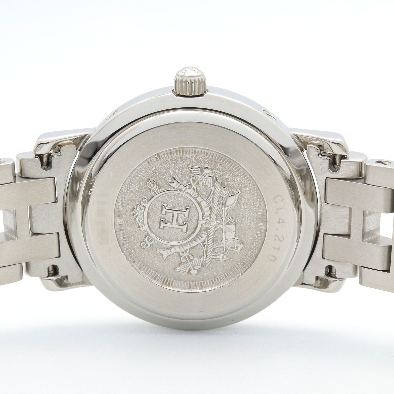 Hermes Watch Clipper Gray Stainless Steel — view 5