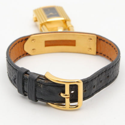 Hermes Watch Kelly Black Leather — view 4