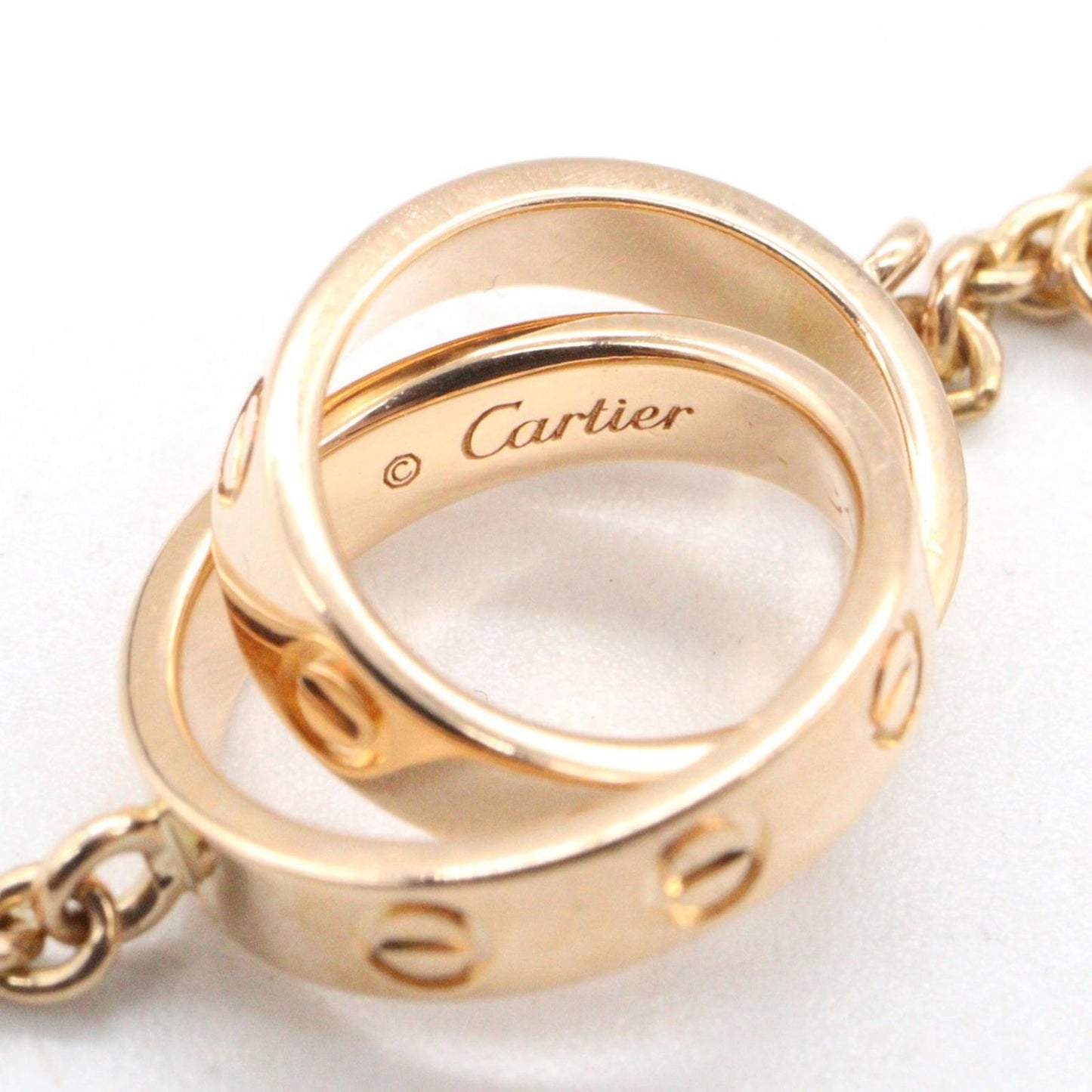 Cartier Necklace Baby Love 45.5 cm 18k Pink Gold — view 3