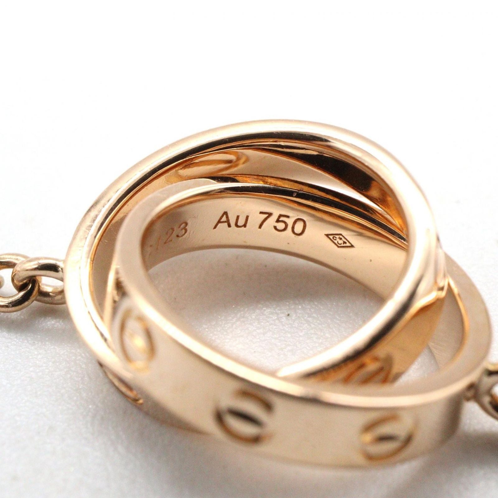 Cartier Necklace Baby Love 45.5 cm 18k Pink Gold — view 4