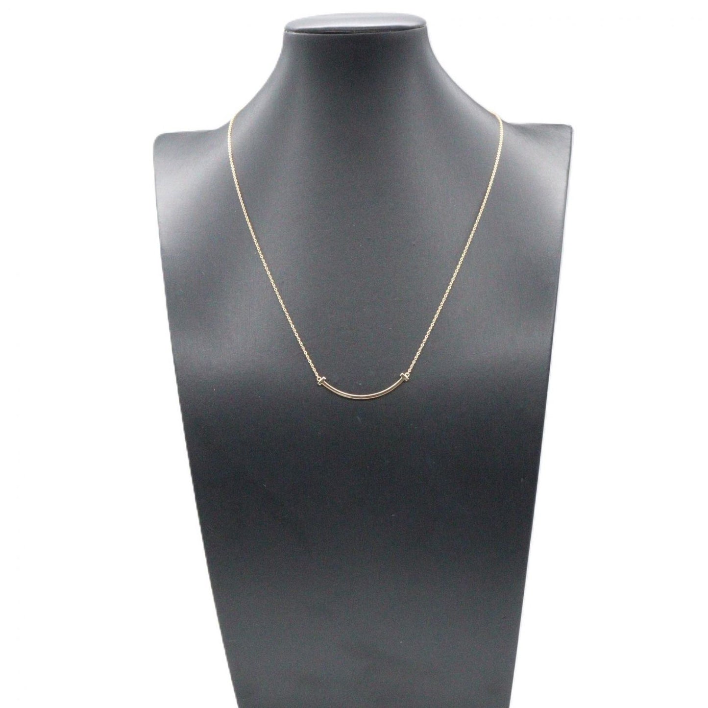 Tiffany & Co Necklace T Smile Small 40.5 cm 18k Pink Gold — view 5