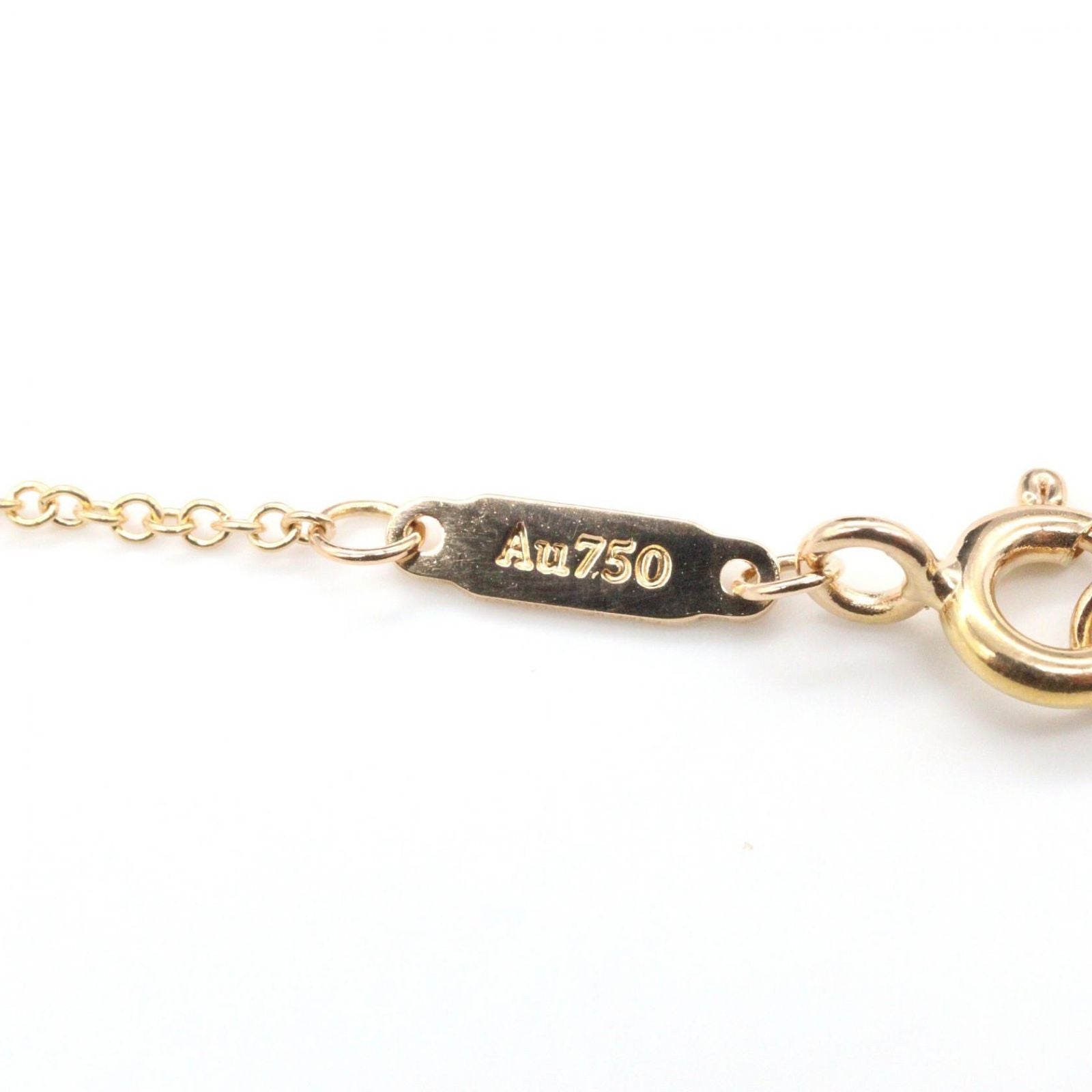 Tiffany & Co Necklace T Smile Small 40.5 cm 18k Pink Gold — view 4