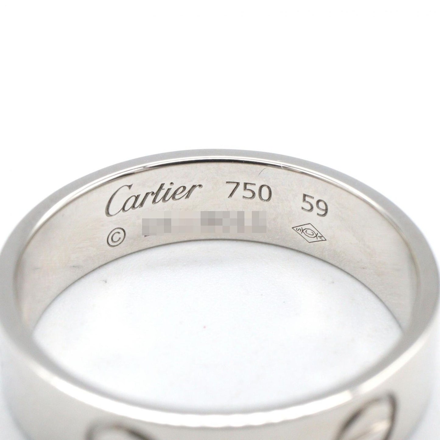 Cartier Ring Love 18k White Gold — view 3