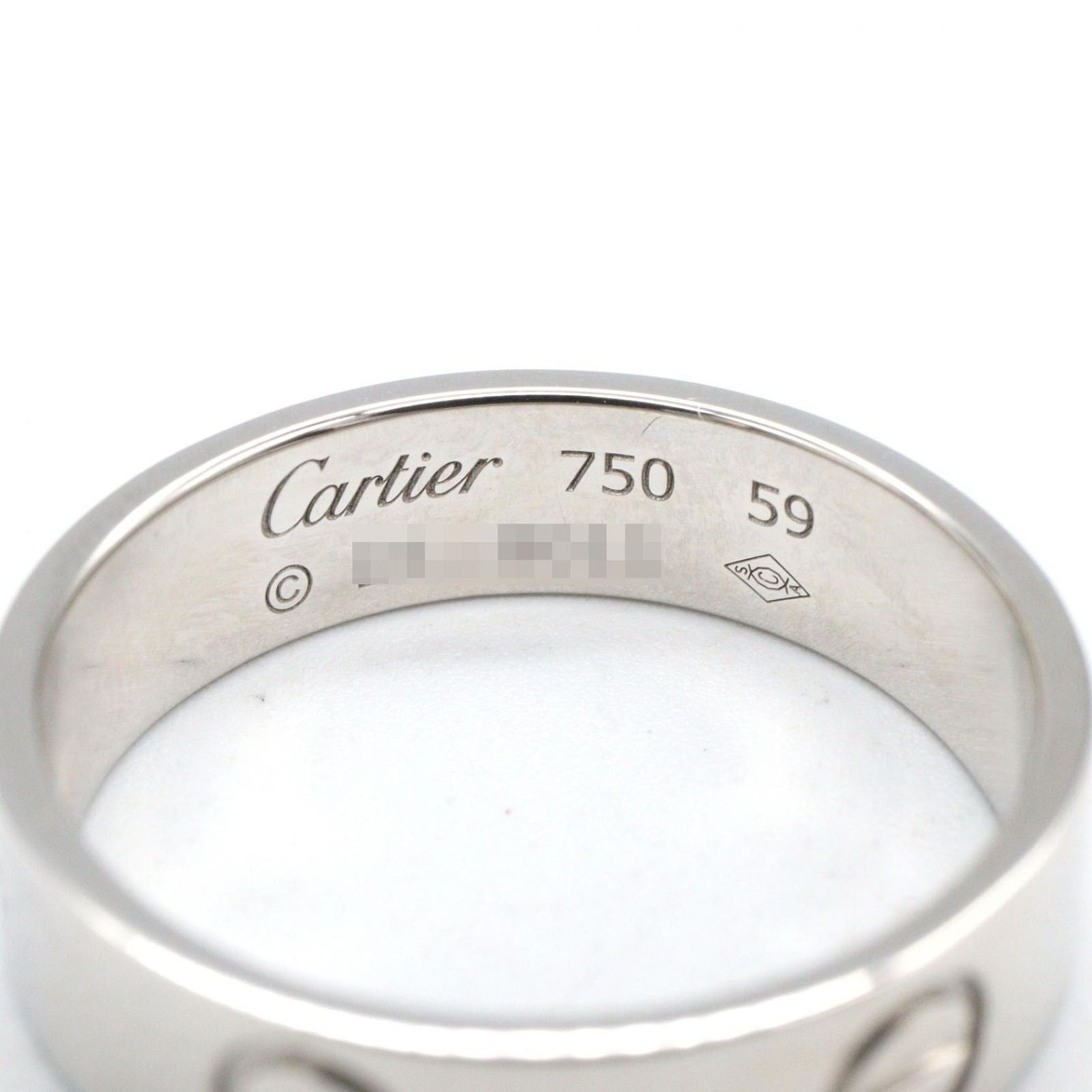 Cartier Ring Love 18k White Gold — view 3