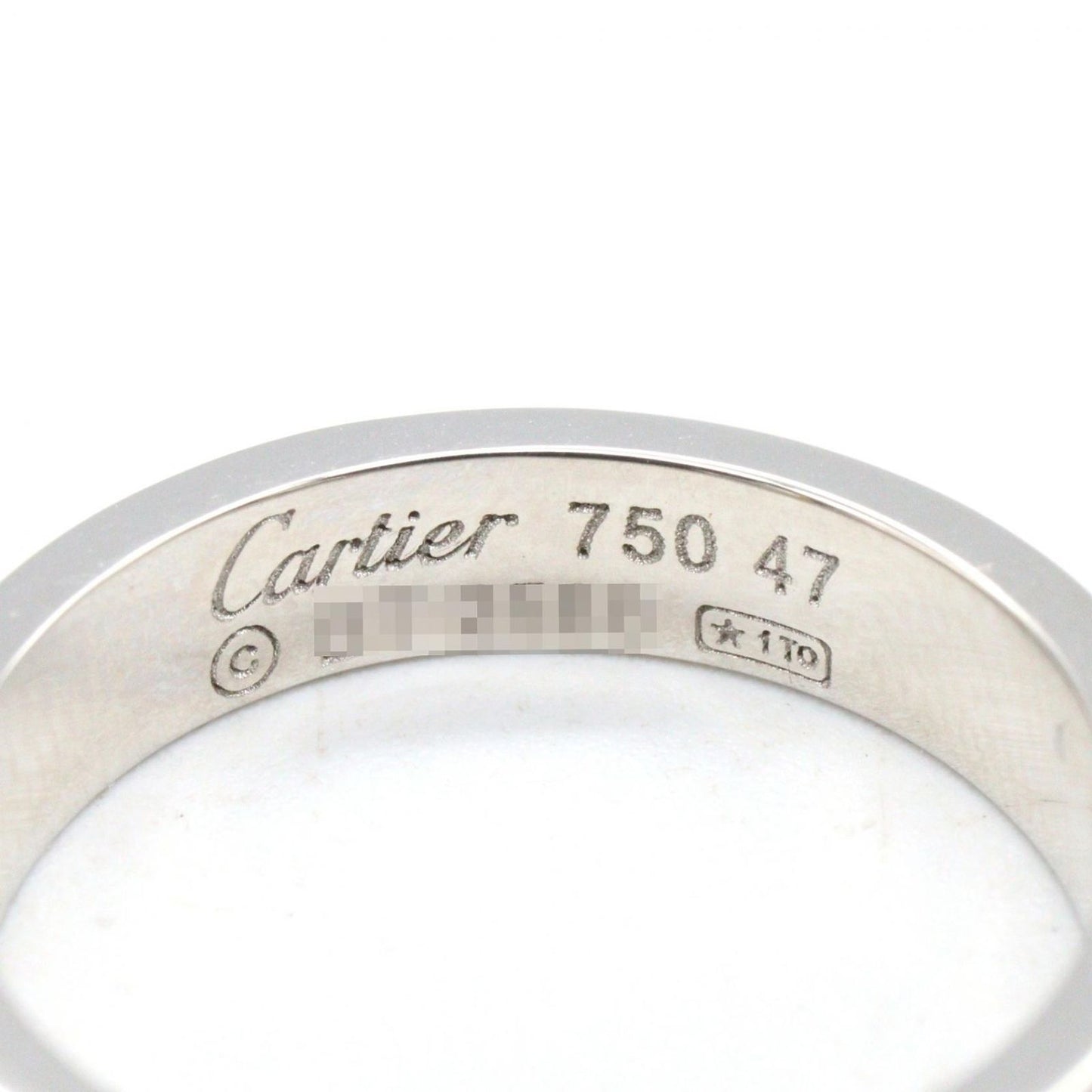 Cartier Ring Mini Love 18k White Gold — view 3
