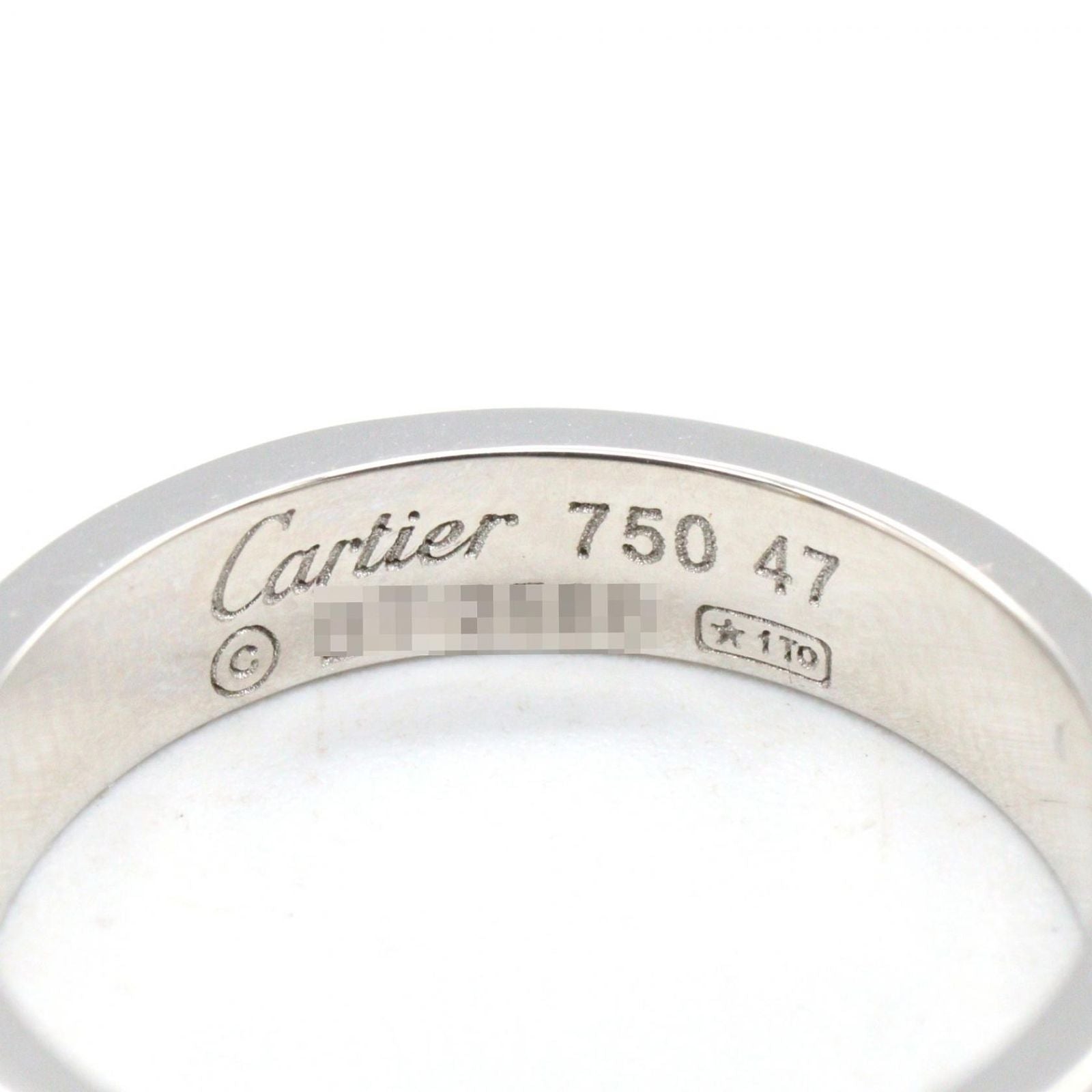Cartier Ring Mini Love 18k White Gold — view 3