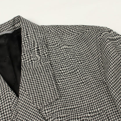 Dior Houndstooth Wool Coat — view 6