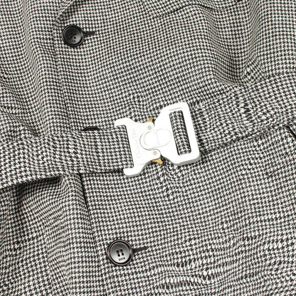 Dior Houndstooth Wool Coat — view 5