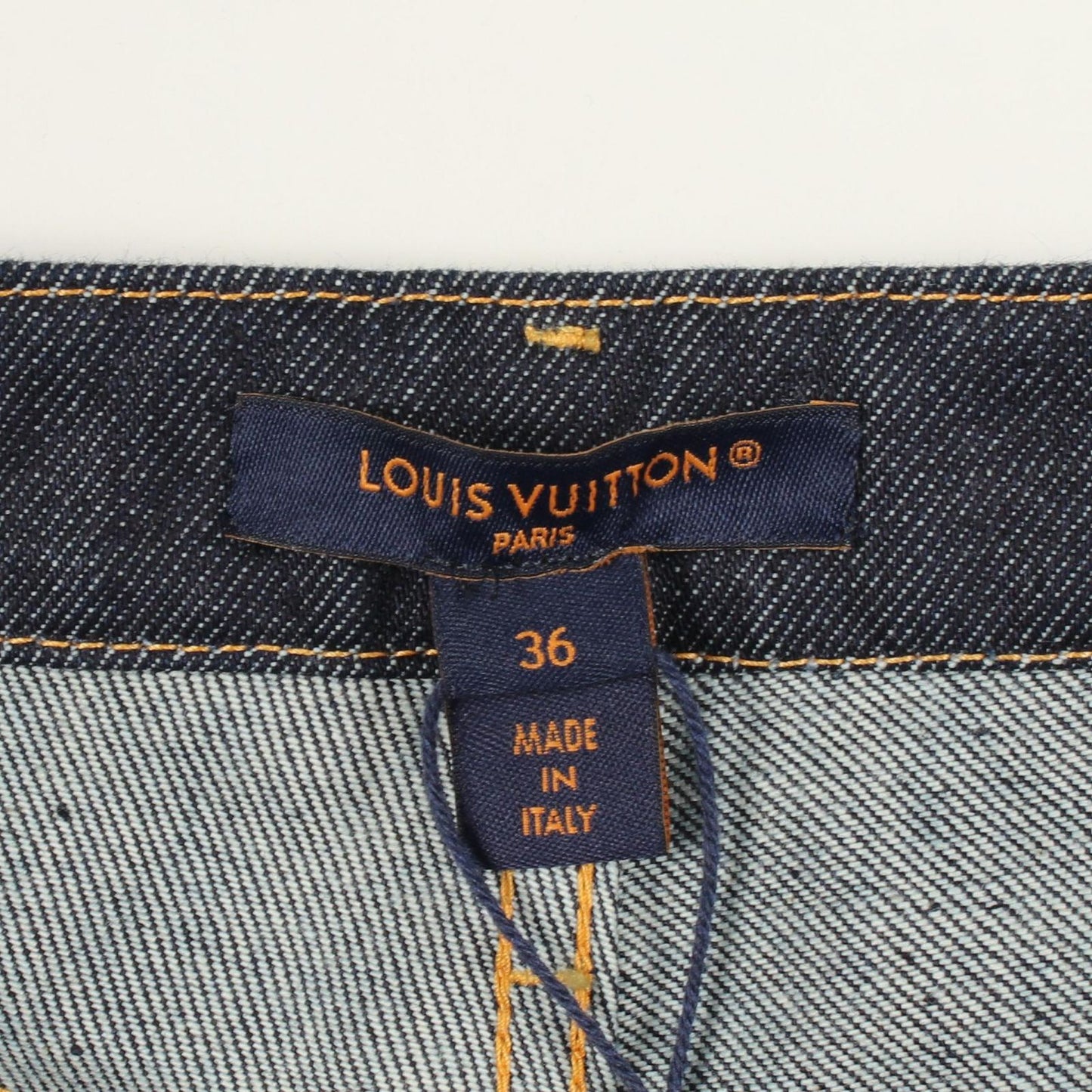 Louis Vuitton Denim Pants Monogram Cotton — view 3