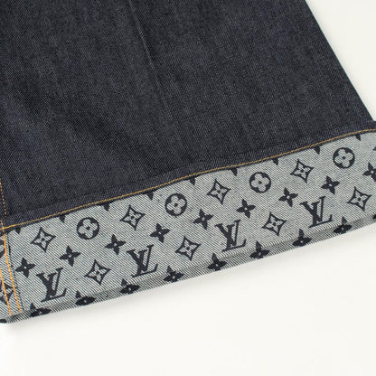 Louis Vuitton Denim Pants Monogram Cotton — view 7