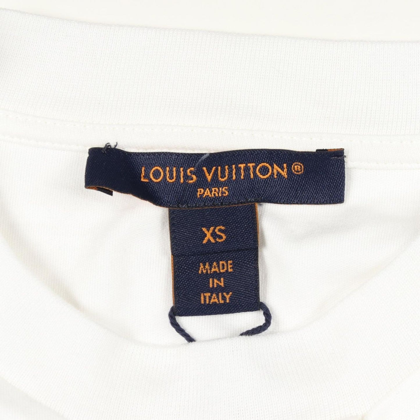 Louis Vuitton Short Sleeve T-Shirt Chain Detail Cotton — view 3