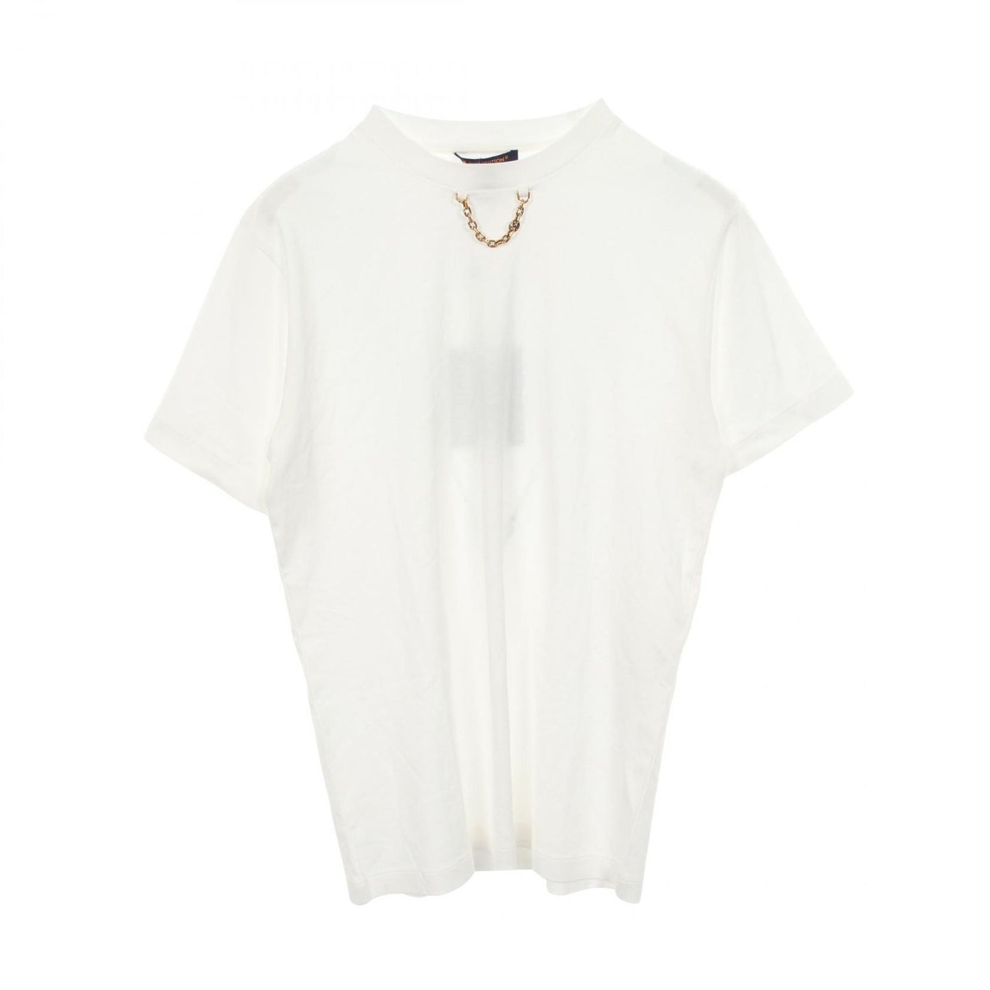 Louis Vuitton Short Sleeve T-Shirt Chain Detail Cotton