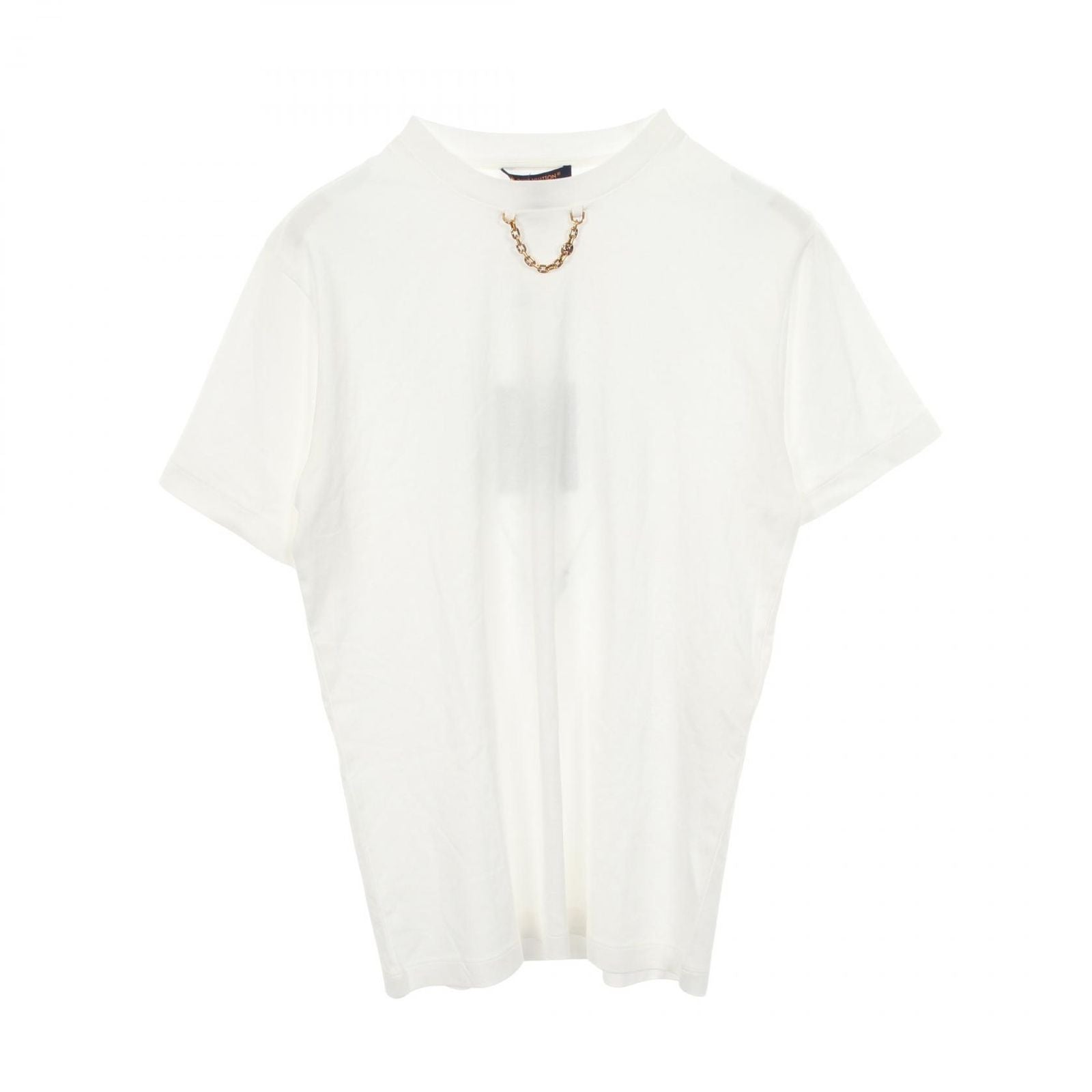 Louis Vuitton Short Sleeve T-Shirt Chain Detail Cotton