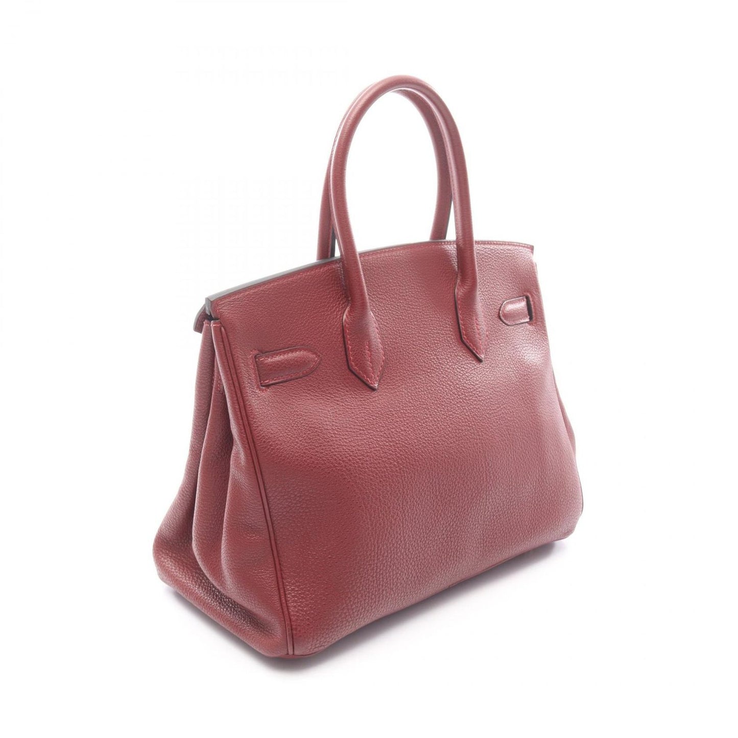 Hermes Handbag Birkin 30 Rouge Ash Leather — view 2