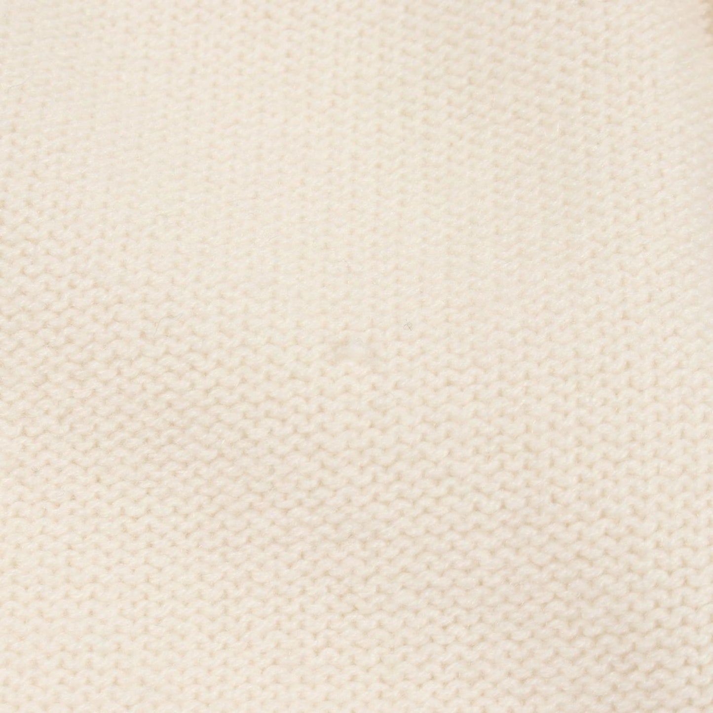 Chanel Cardigan CC Logo Button Ivory Cashmere — view 6