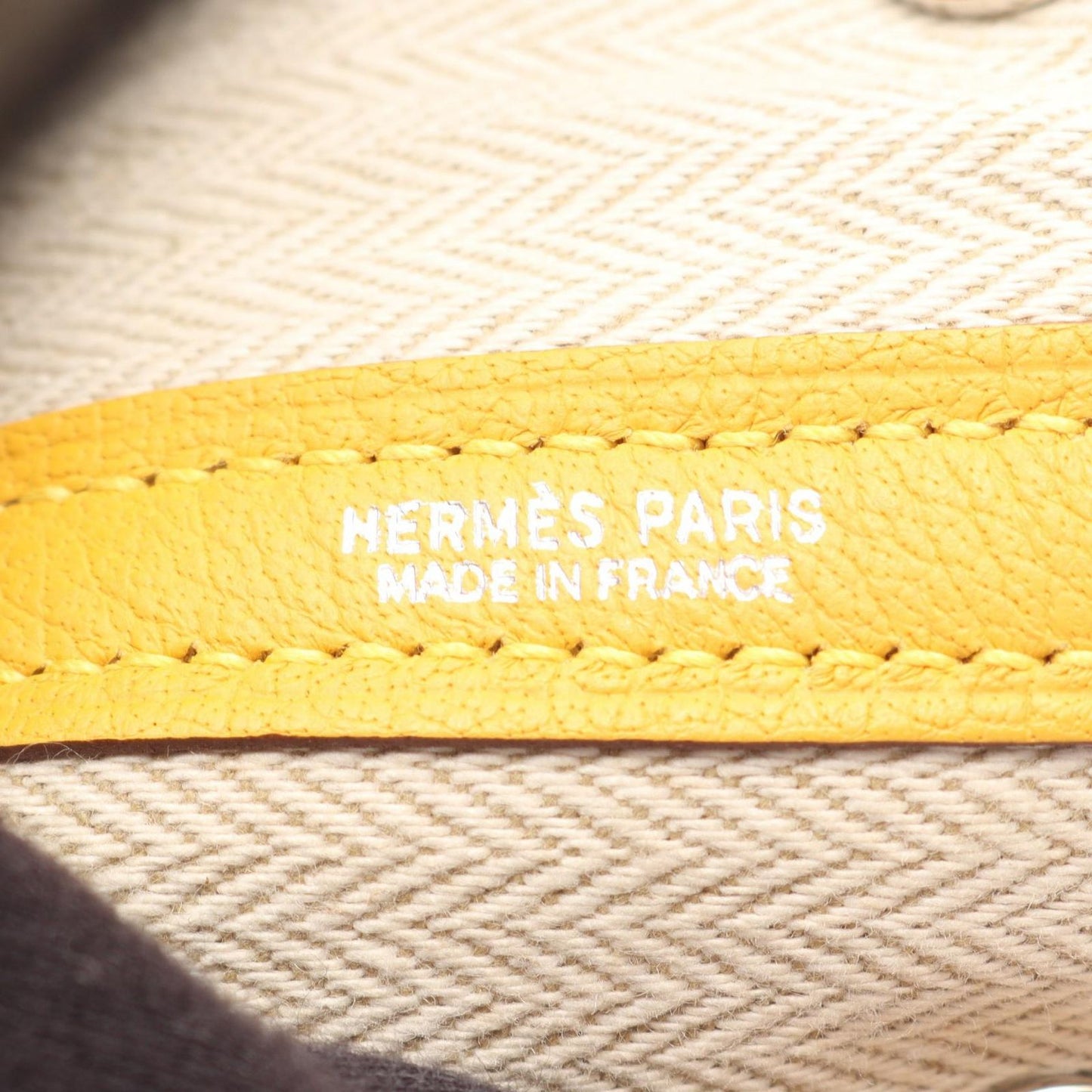 Hermes Tote Garden Party TPM Soleil Leather — view 4
