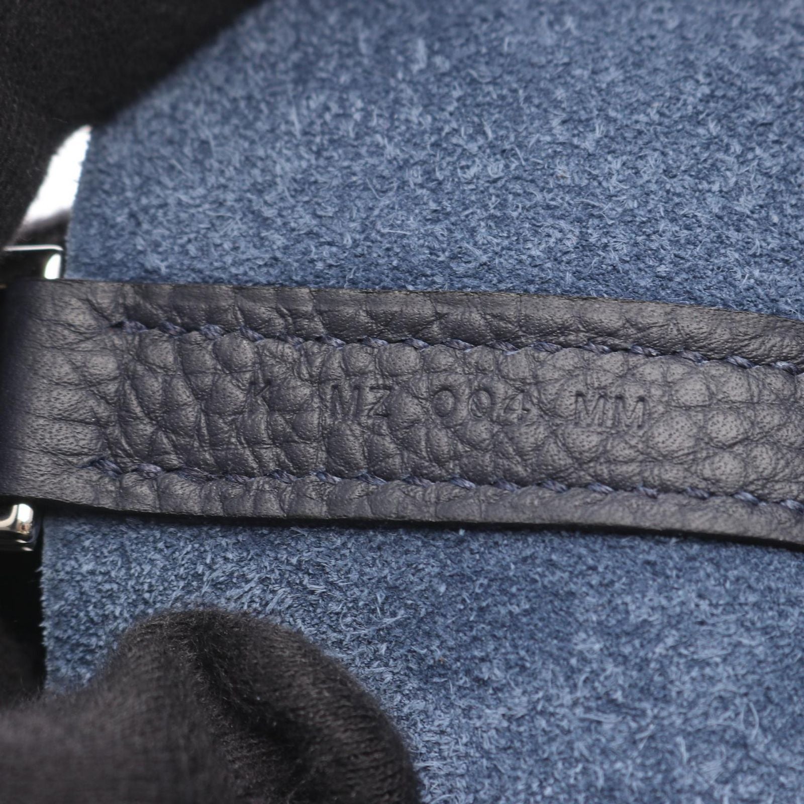 Hermes Handbag Picotin Lock PM Blue New Leather — view 5