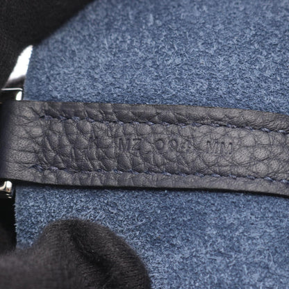 Hermes Handbag Picotin Lock PM Blue New Leather — view 5