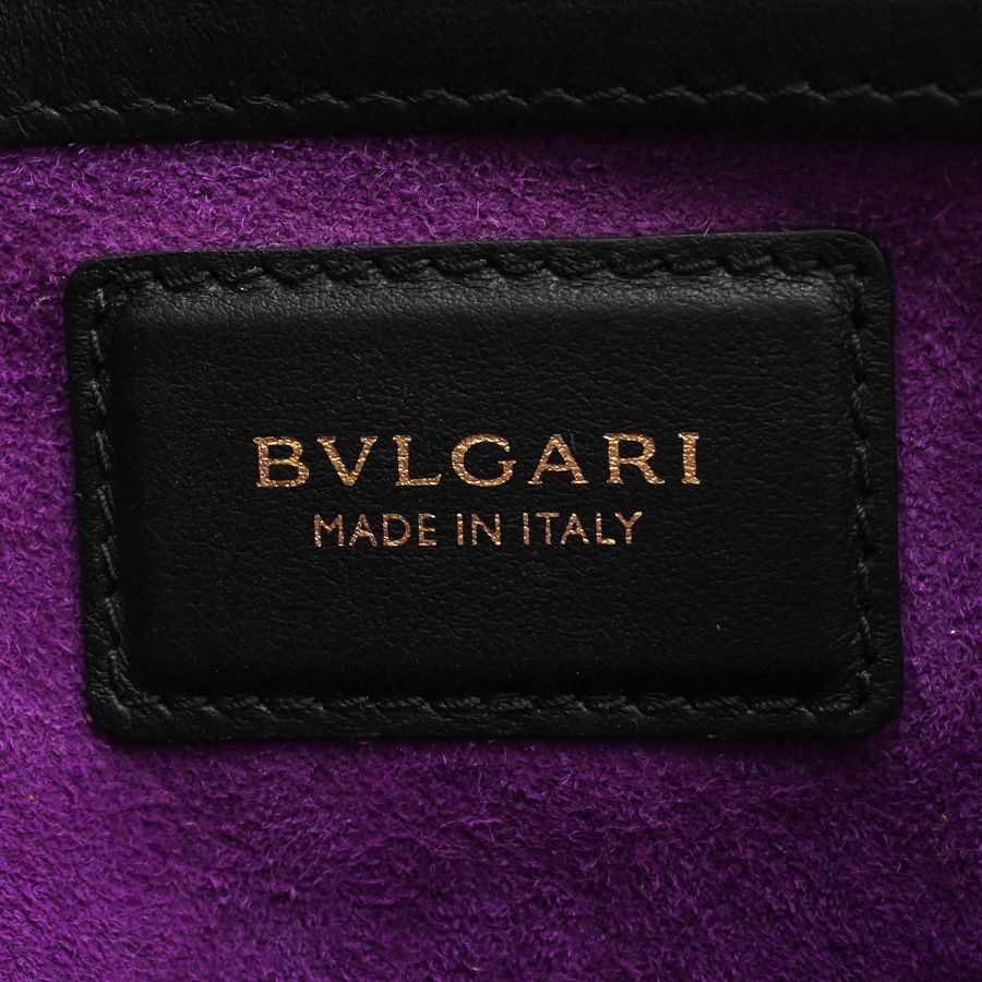 Bvlgari Handbag 2-Way Black — view 6