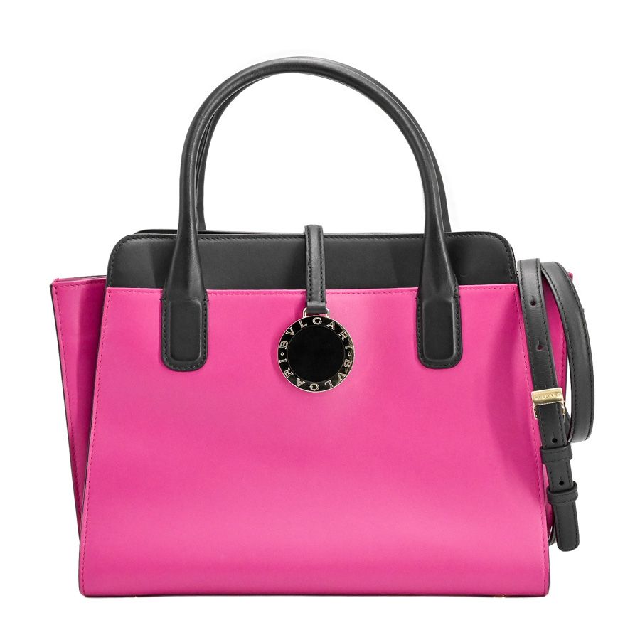 Bvlgari Handbag 2-Way Black
