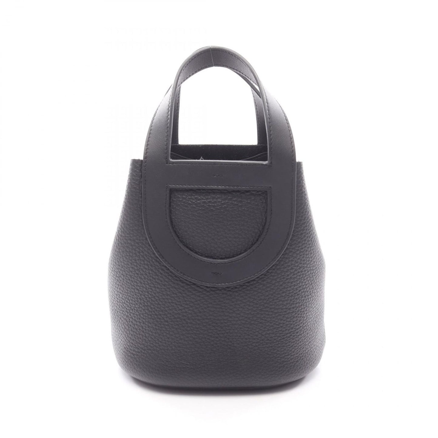 Hermes Handbag in the Loop 18 Black Leather