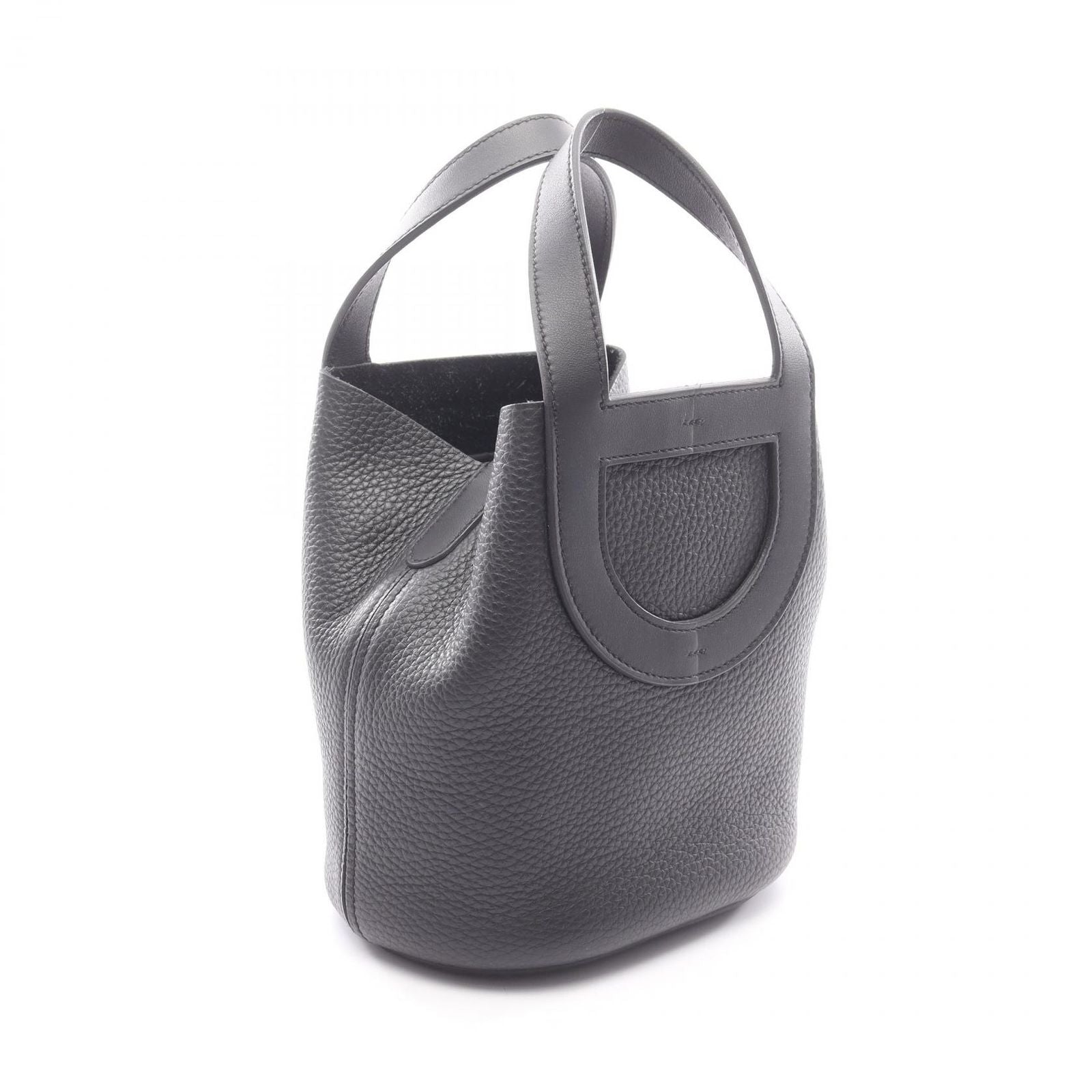 Hermes Handbag in the Loop 18 Black Leather — view 2