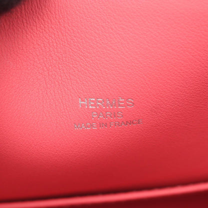 Hermes Handbag Bolide 25 2-Way Rose Azalea Leather — view 4
