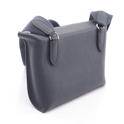 Hermes Shoulder Bag Vido Posh Blue Nuit Leather — view 2