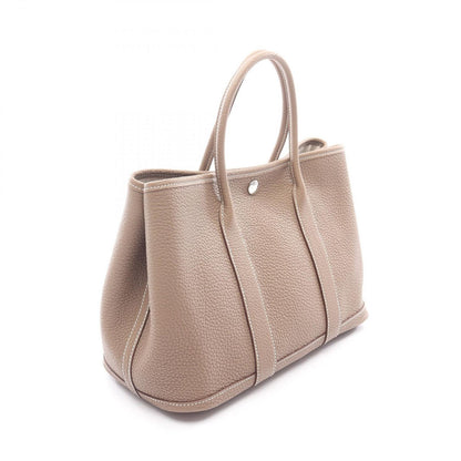 Hermes Tote Garden Party TPM Etoupe Leather — view 2