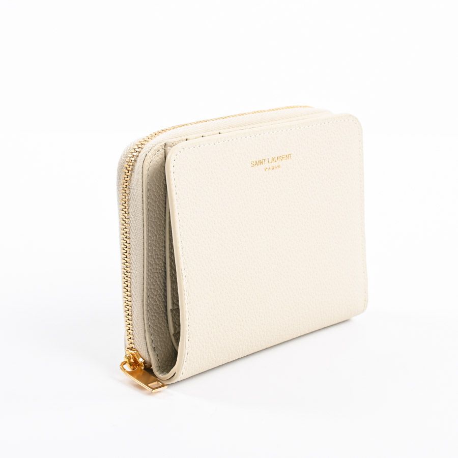 Saint Laurent Compact Wallet Bifold Zip — view 2