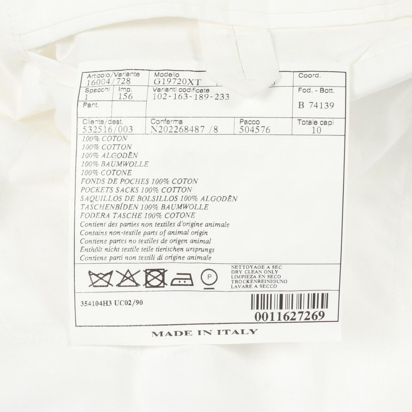 Hermes Tailored Jacket White — view 4