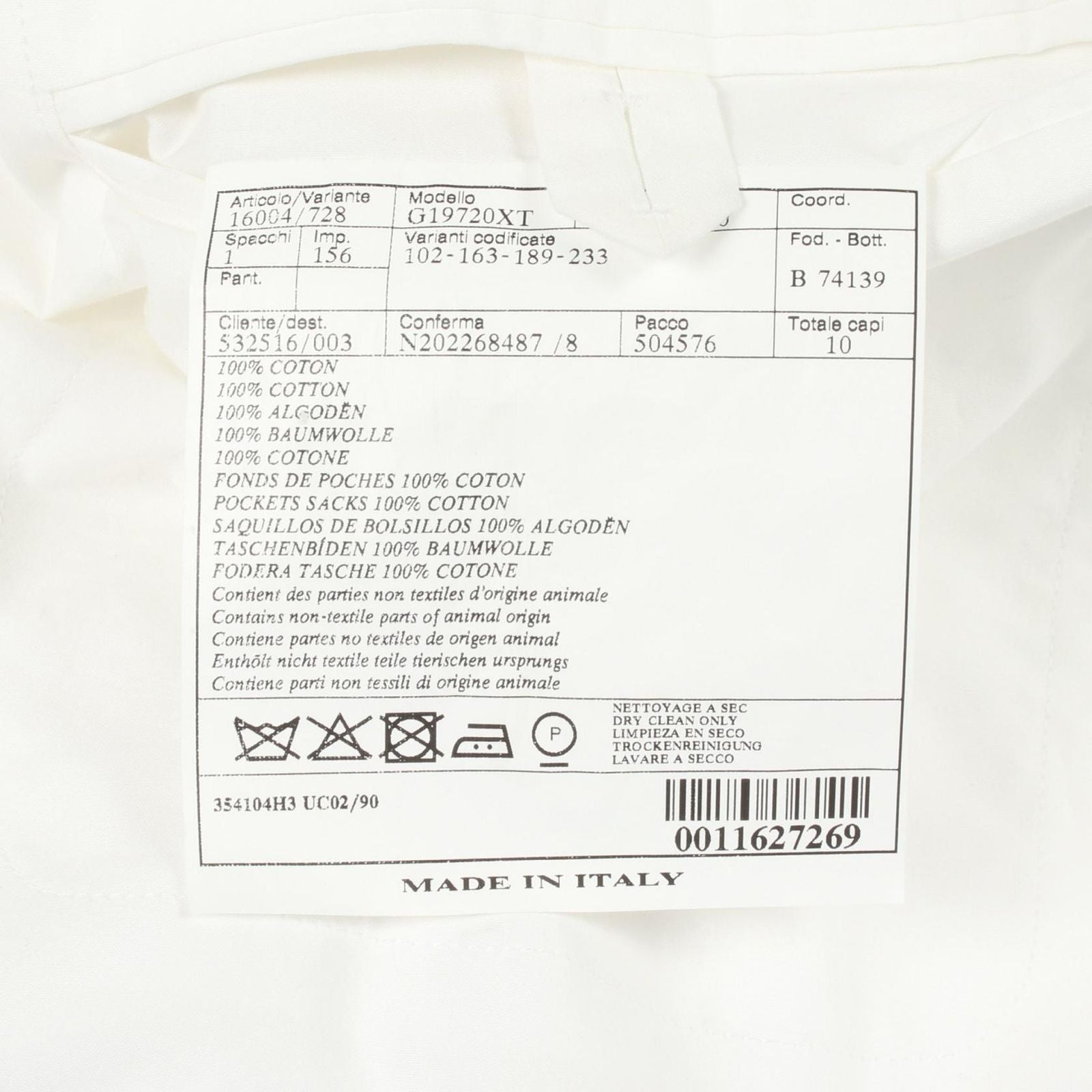 Hermes Tailored Jacket White — view 4