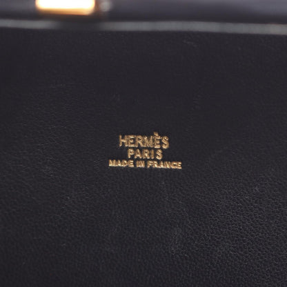 Hermes Handbag Cadena Kelly Black Calf — view 4