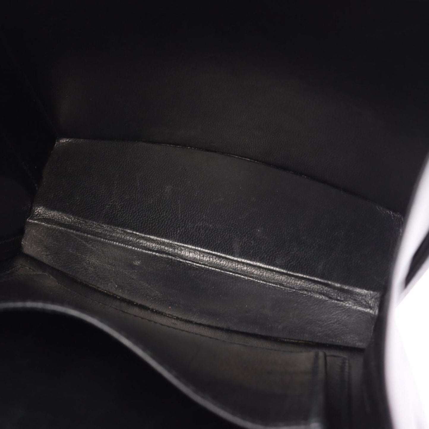 Hermes Handbag Cadena Kelly Black Calf — view 6