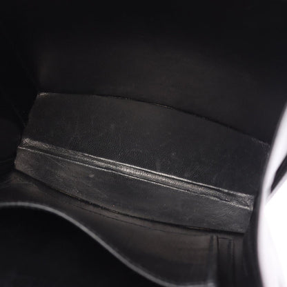 Hermes Handbag Cadena Kelly Black Calf — view 6