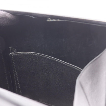 Hermes Handbag Cadena Kelly Black Calf — view 7