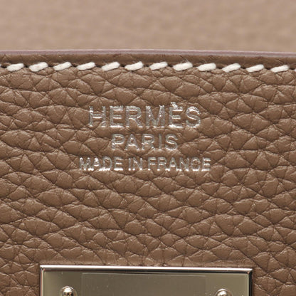 Hermes Handbag Birkin 30 Etoupe Leather — view 4