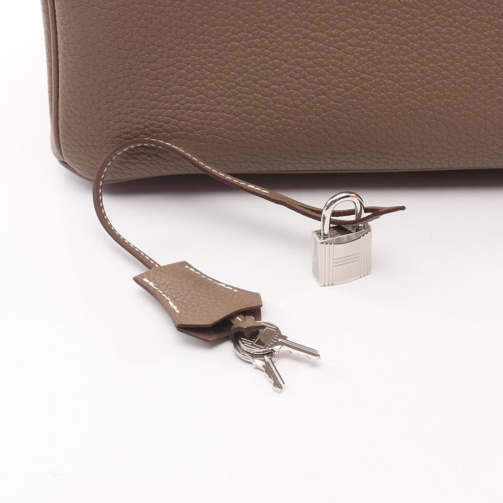 Hermes Handbag Birkin 30 Etoupe Leather — view 5