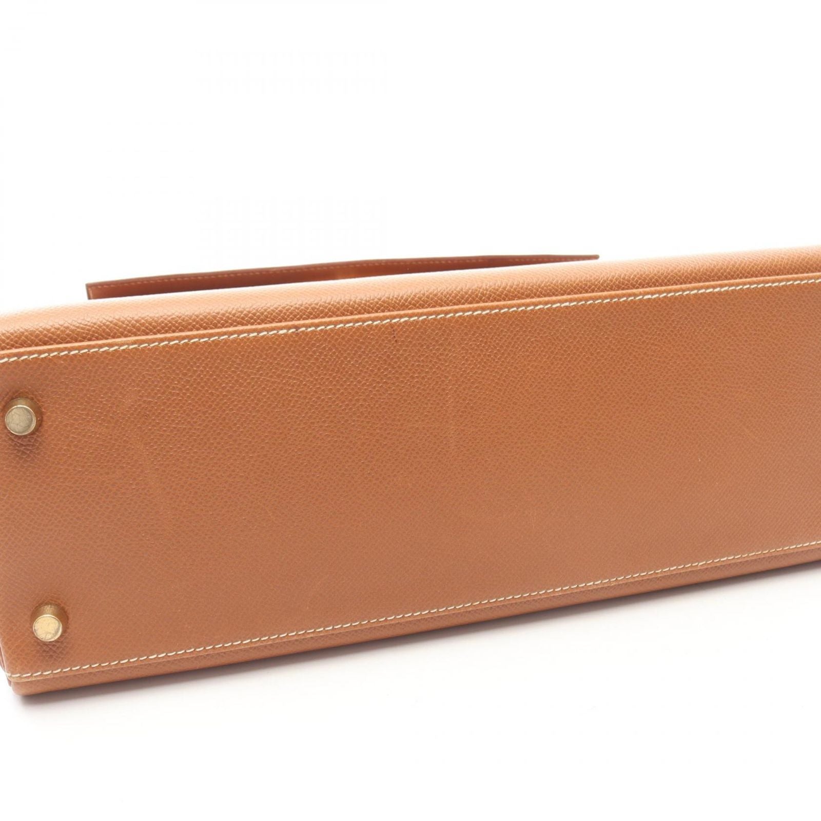Hermes Handbag Kelly 32 Gold Retourne 2-Way Leather — view 8