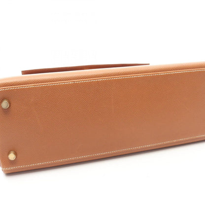 Hermes Handbag Kelly 32 Gold Retourne 2-Way Leather — view 8