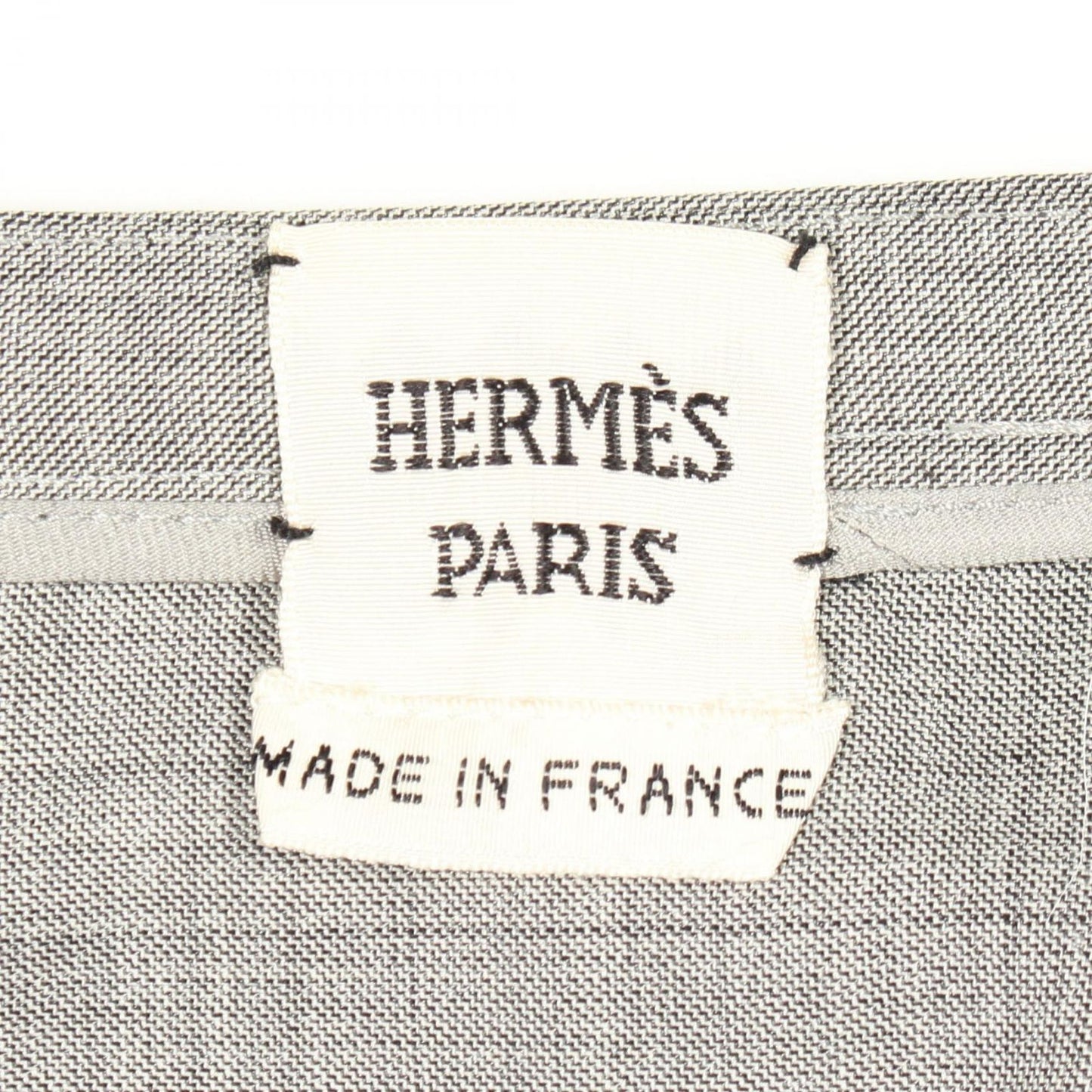 Hermes Skirt Box Pleated Wool Silk — view 3